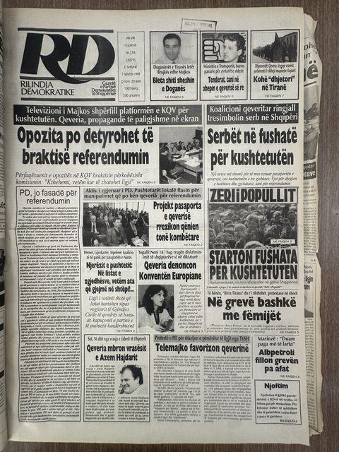 Rilindja Demokratike 1998-11-07